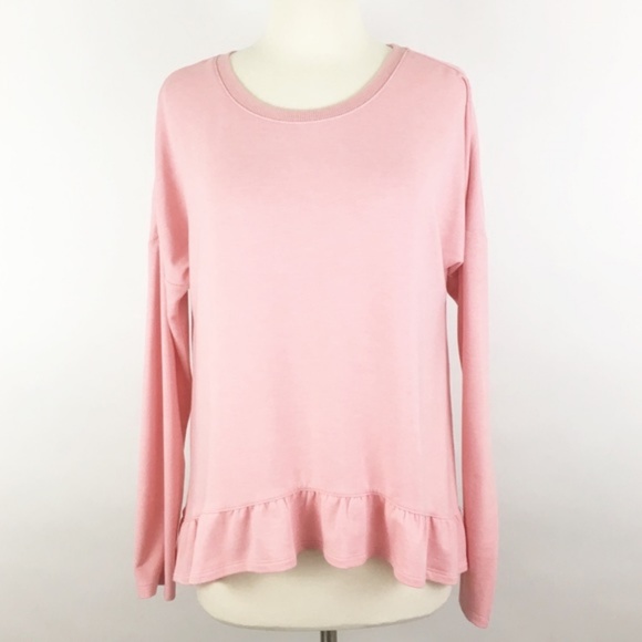 Gilligan O'Malley • Drop Shoulder Ruffle Top - Picture 3 of 6